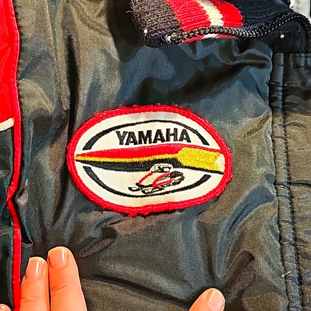 Vintage 70's Yamaha Snowmobile Coat. Sz m/l